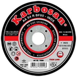 115x1.0x22 Mm Inox Kesici Taş Karbosan